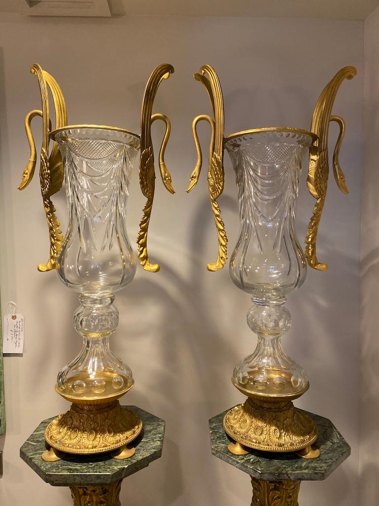 Pair of Impressive French Louis XV Vases 3