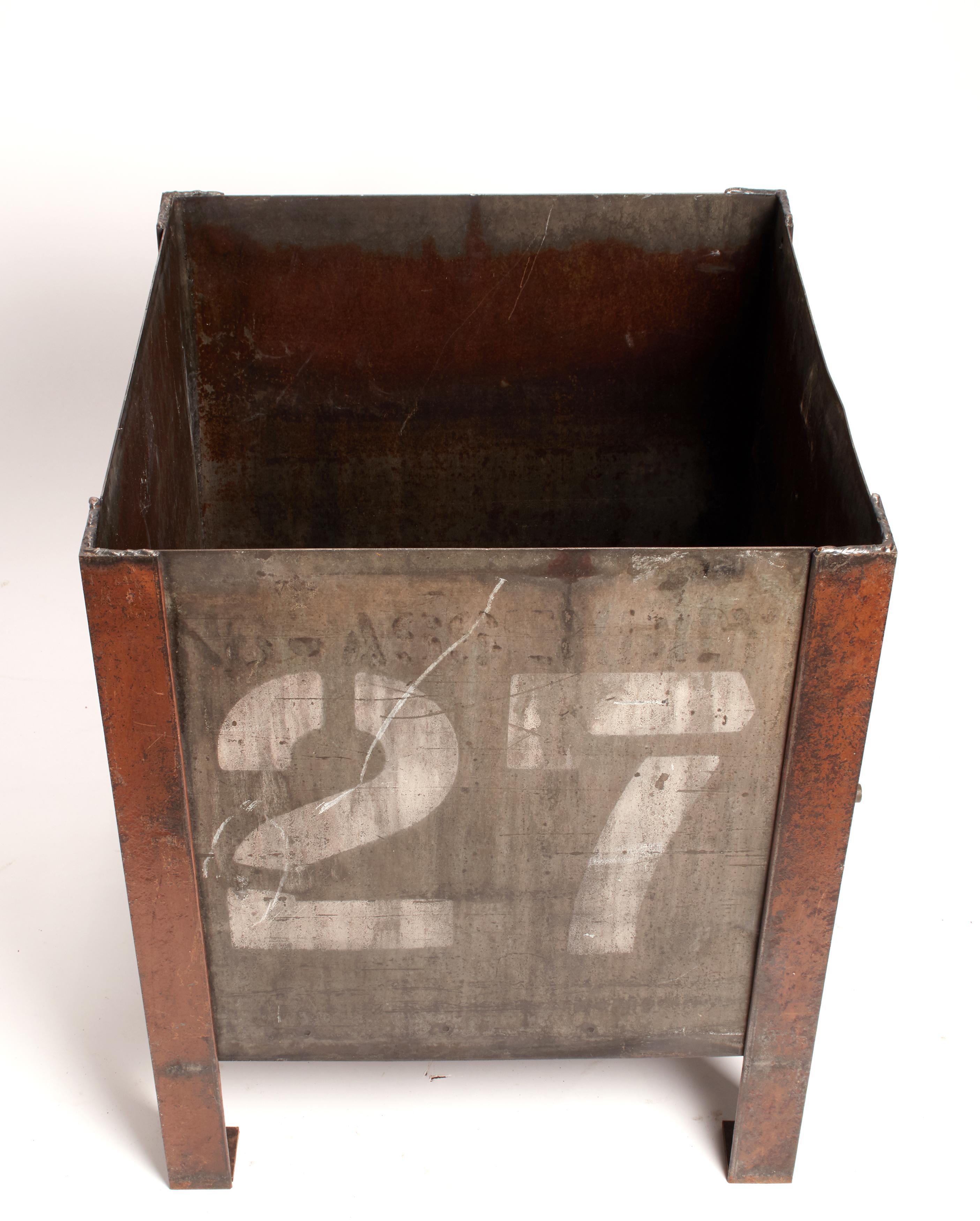 North American Pair of Industrial Oil Containers, USA, 1900