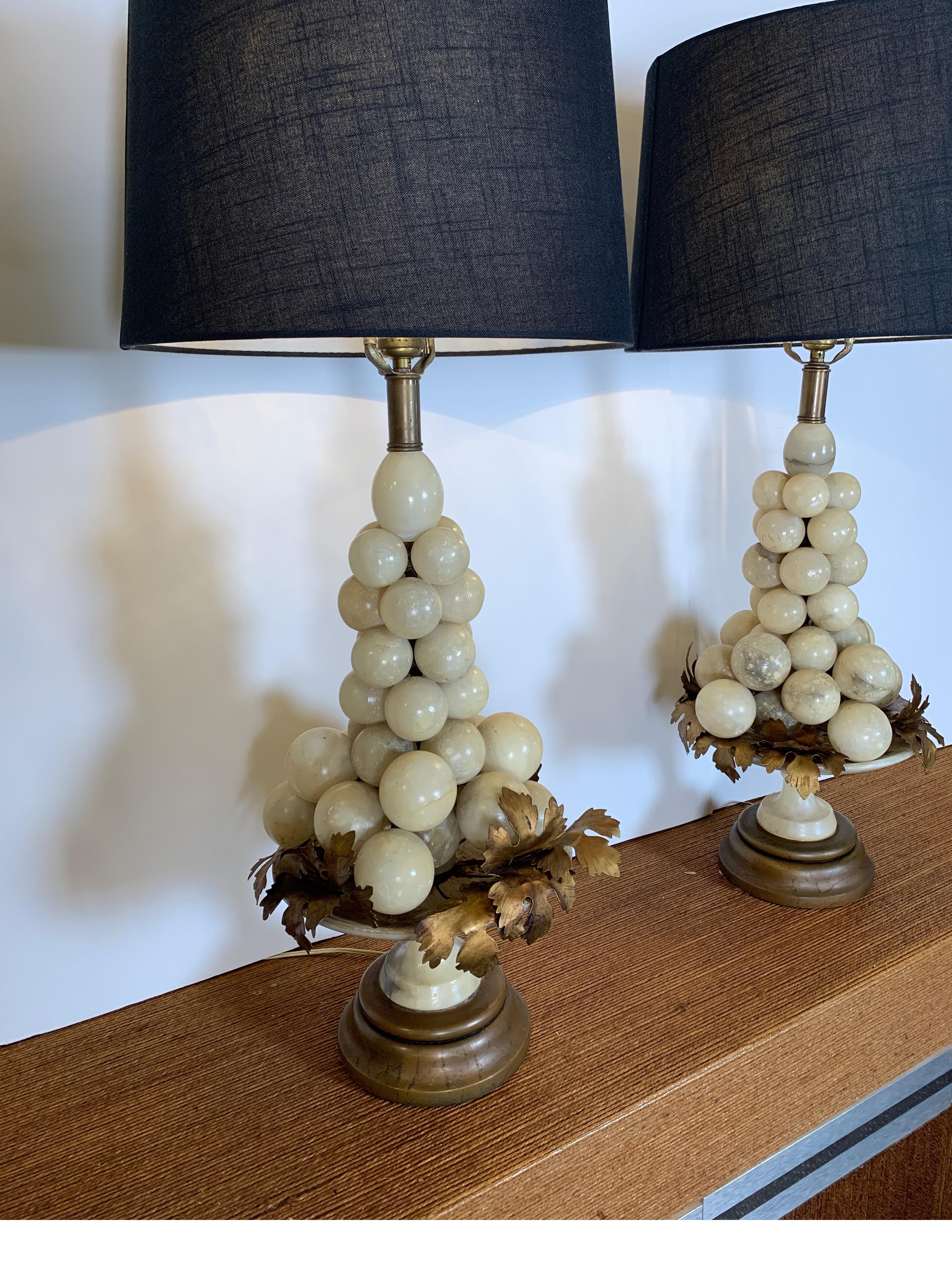 grape cluster table lamp