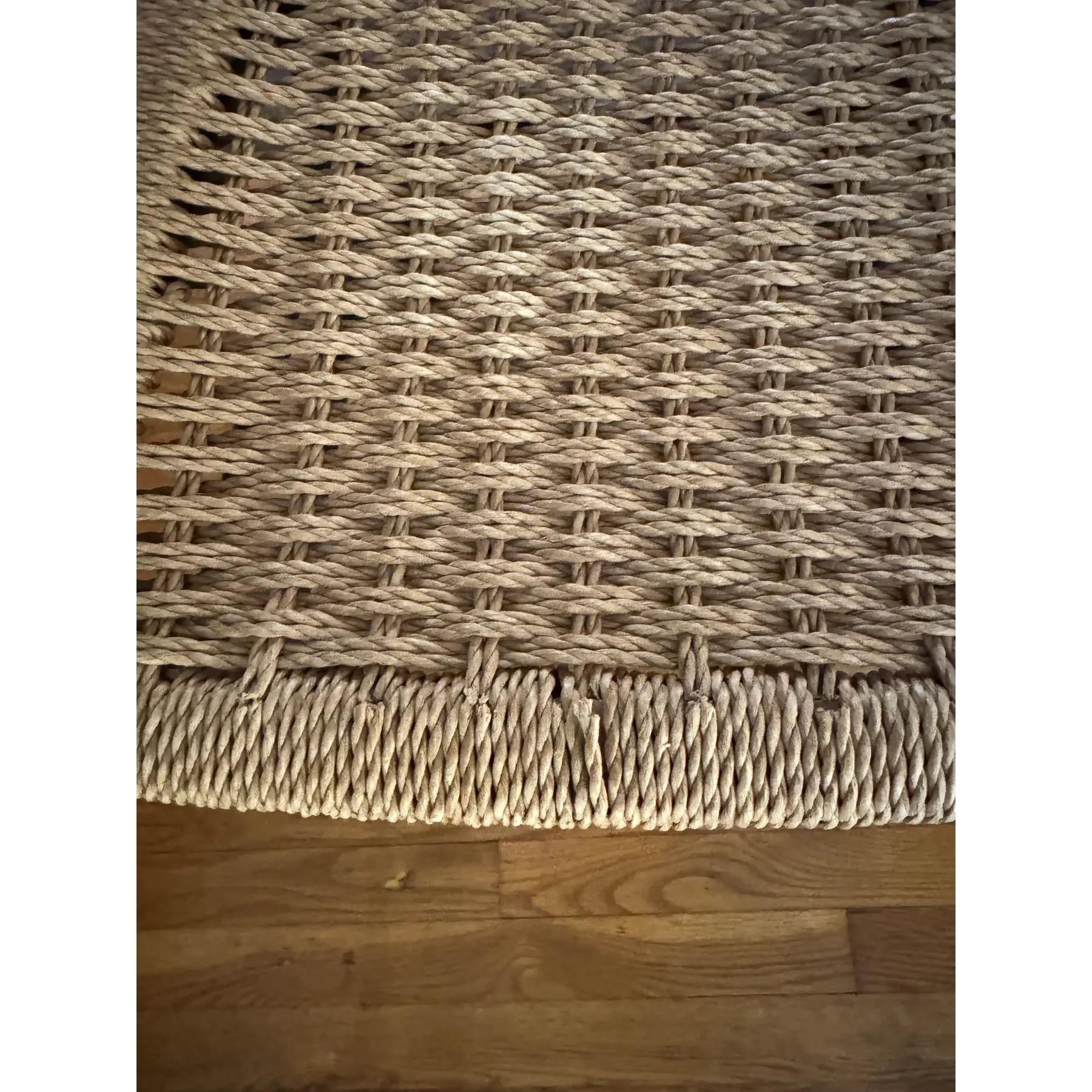 A Pair of Italian Ladder Back Rope Seat Chairs in Style of Chiavari Spinetto im Angebot 2