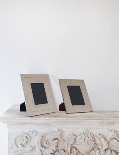 Paire de cadres photo italiens liwans des années 1970