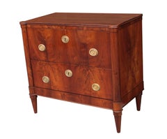 Pair of Italian Neoclassical Style Bedside Chests