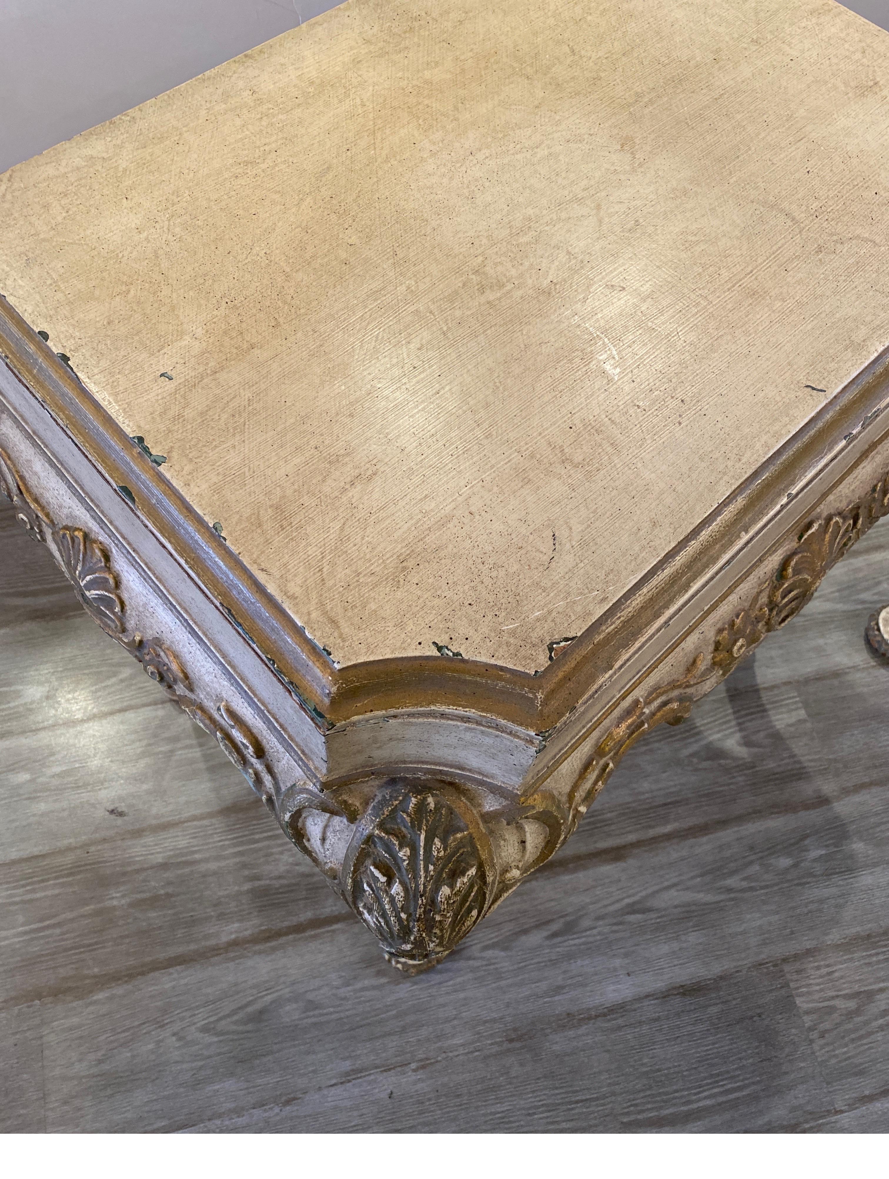 Pair of Italian Painted Consoles, Circa 1900 7