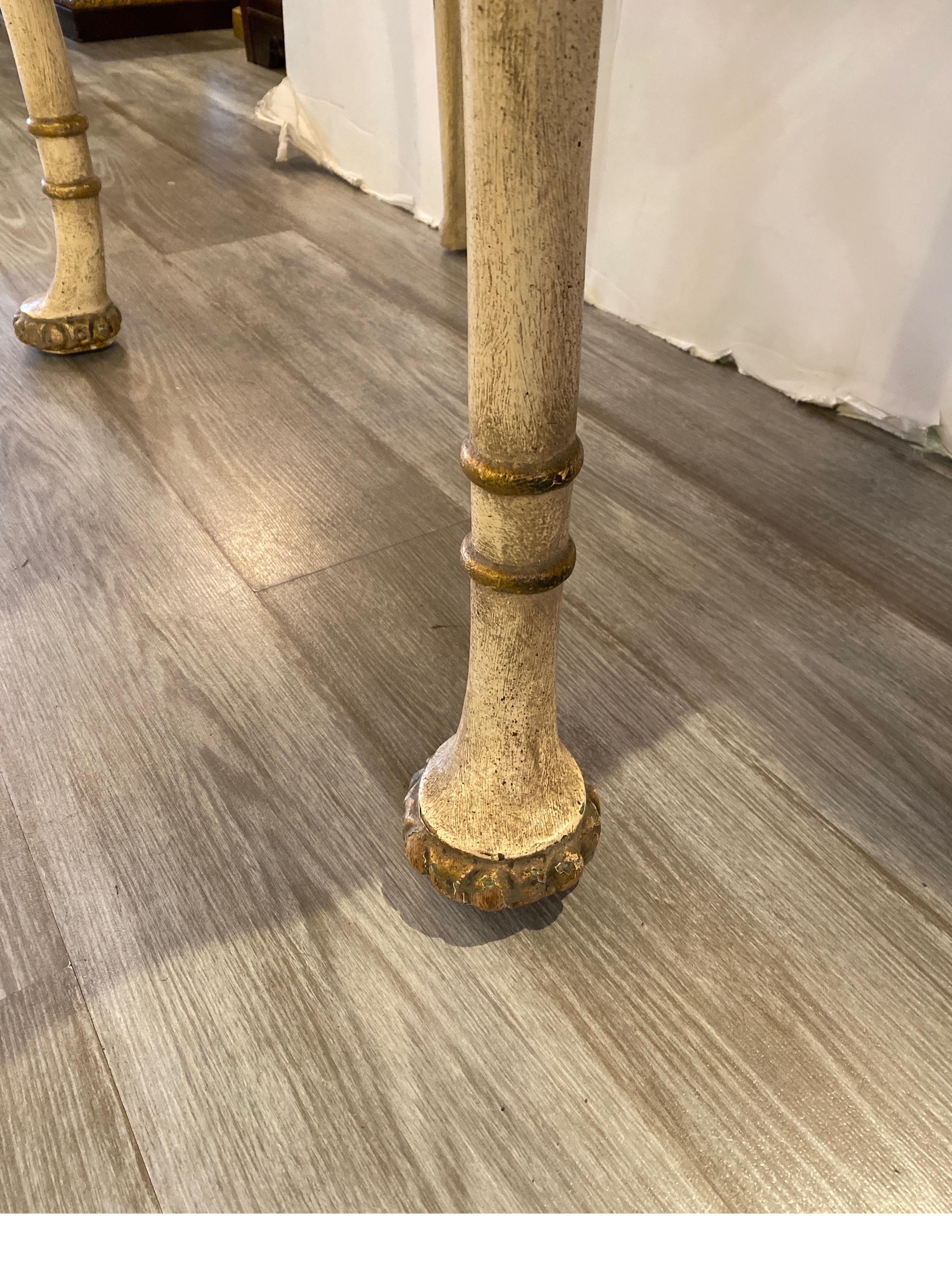 Pair of Italian Painted Consoles, Circa 1900 9