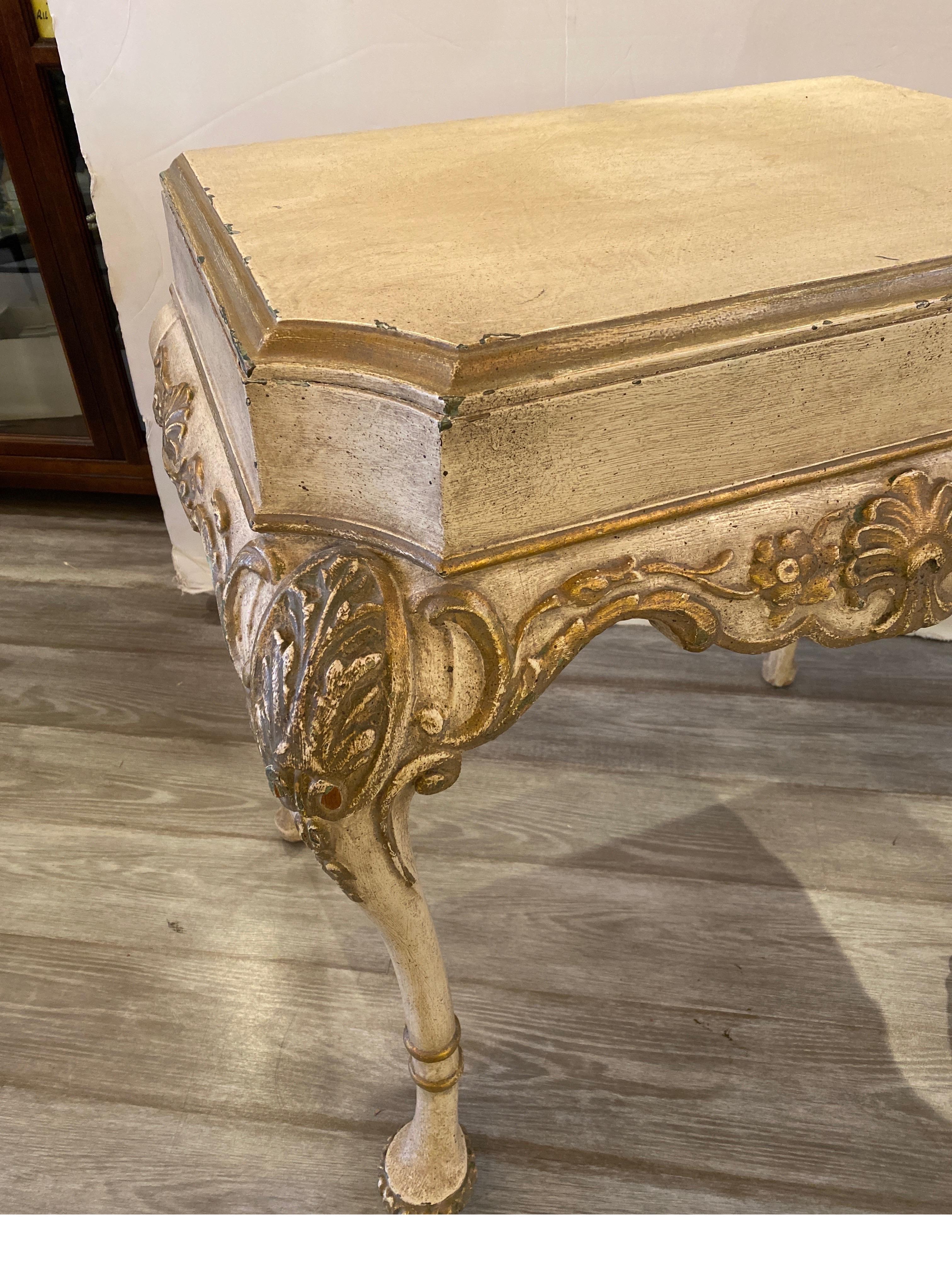 Pair of Italian Painted Consoles, Circa 1900 In Good Condition In Lambertville, NJ