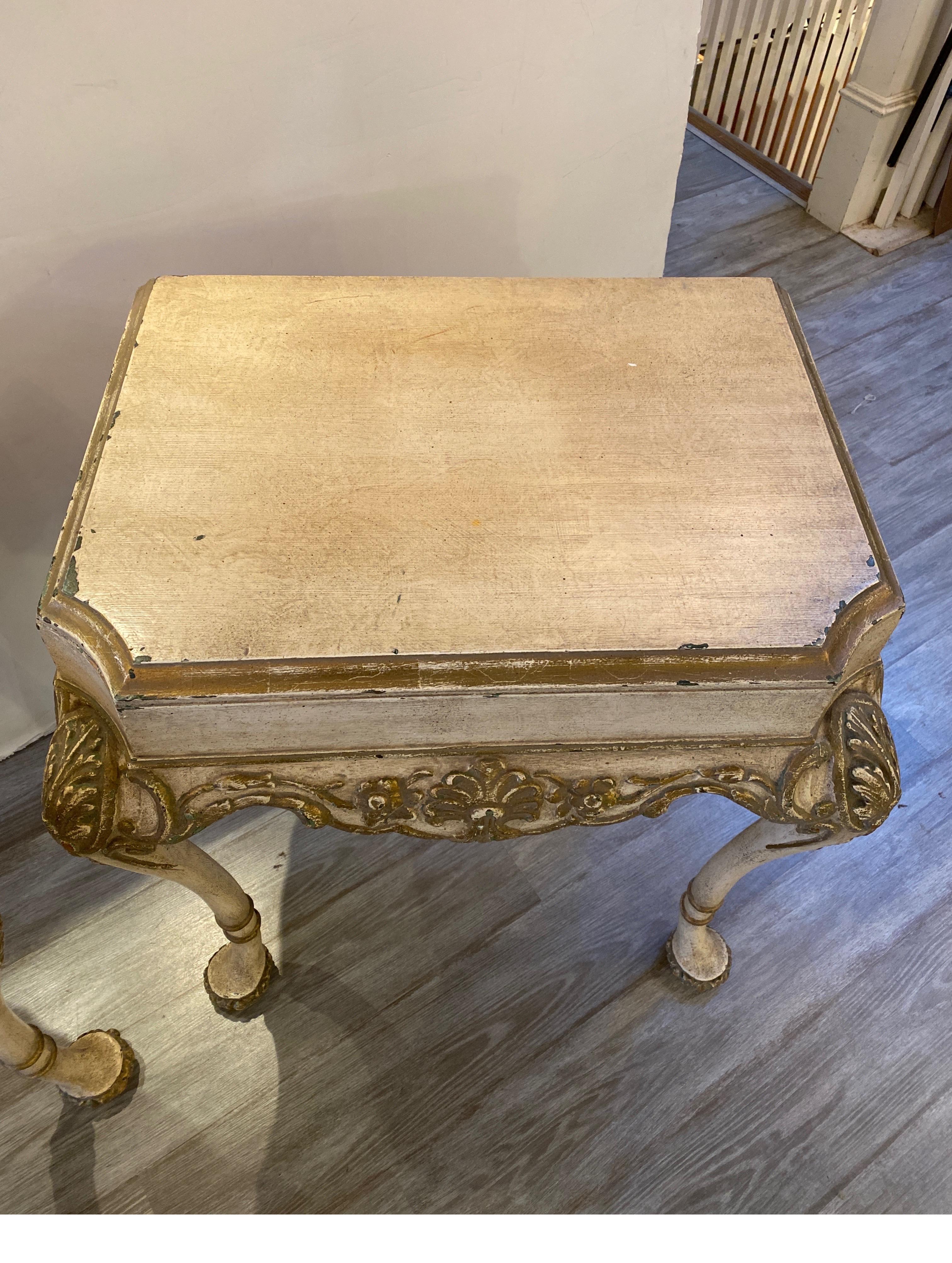 Pair of Italian Painted Consoles, Circa 1900 1