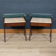 A Pair Of Italian Rosewood Side Tables By Vittorio Dassi, c.1950