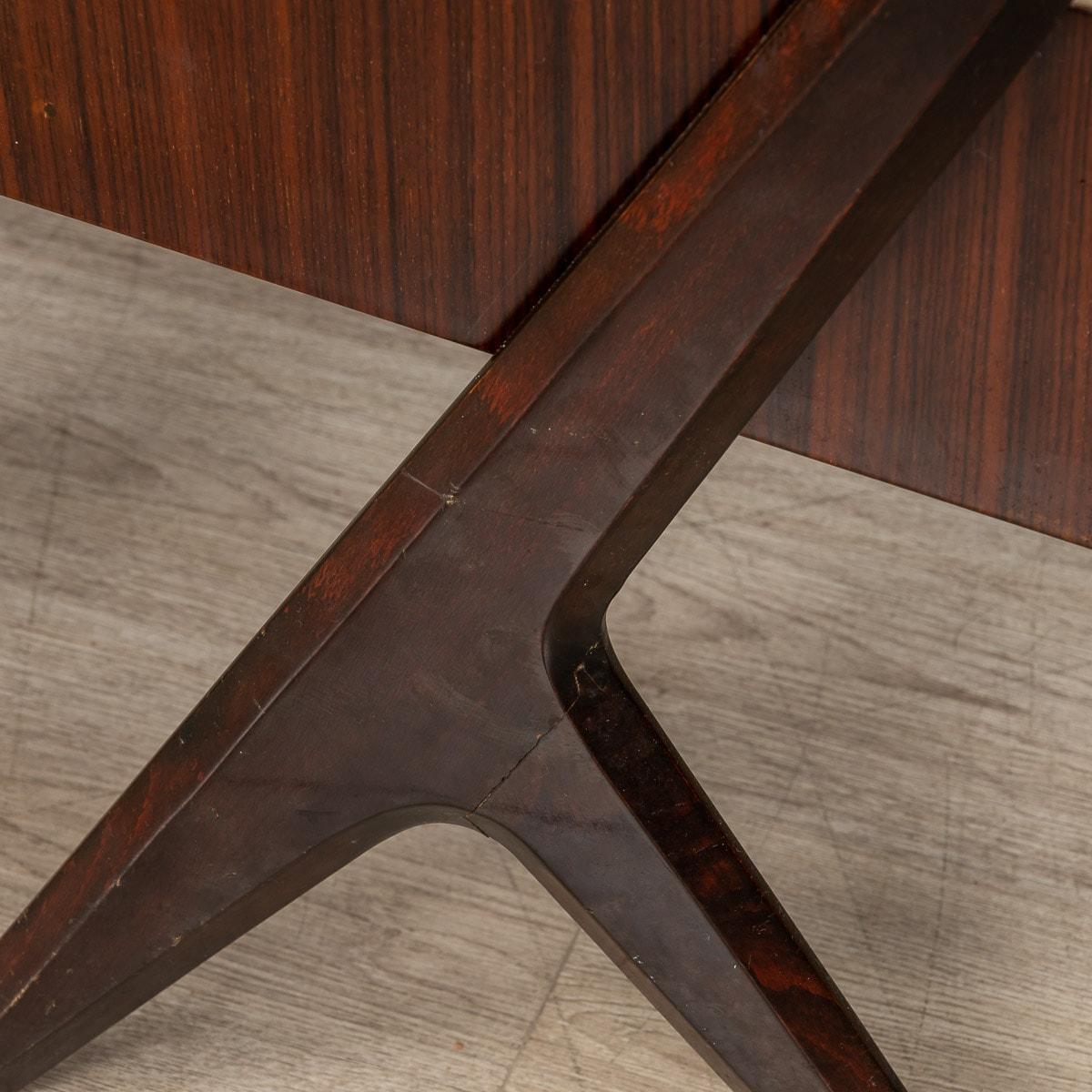 A Pair Of Italian Rosewood Side Tables By Vittorio Dassi, c.1950 For Sale 16
