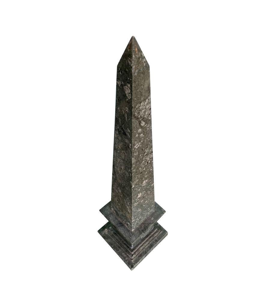 faux rattan obelisk