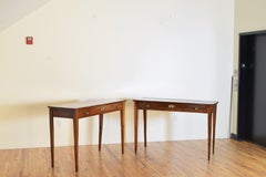 Italian, Veneto, Walnut Neoclassical 1-Drawer Console Table (1 available)