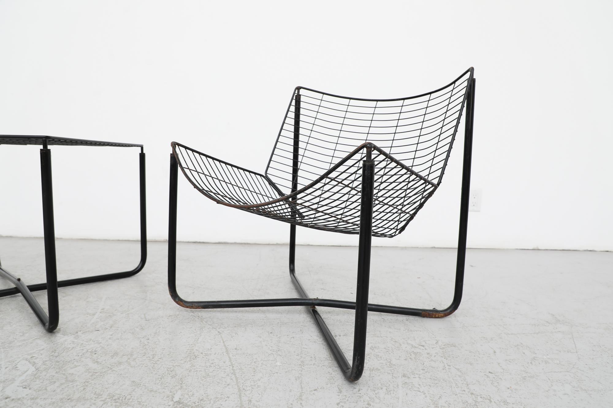 A pair of 'Järpen' easy chairs and side table by Niels Gammelgaard 8