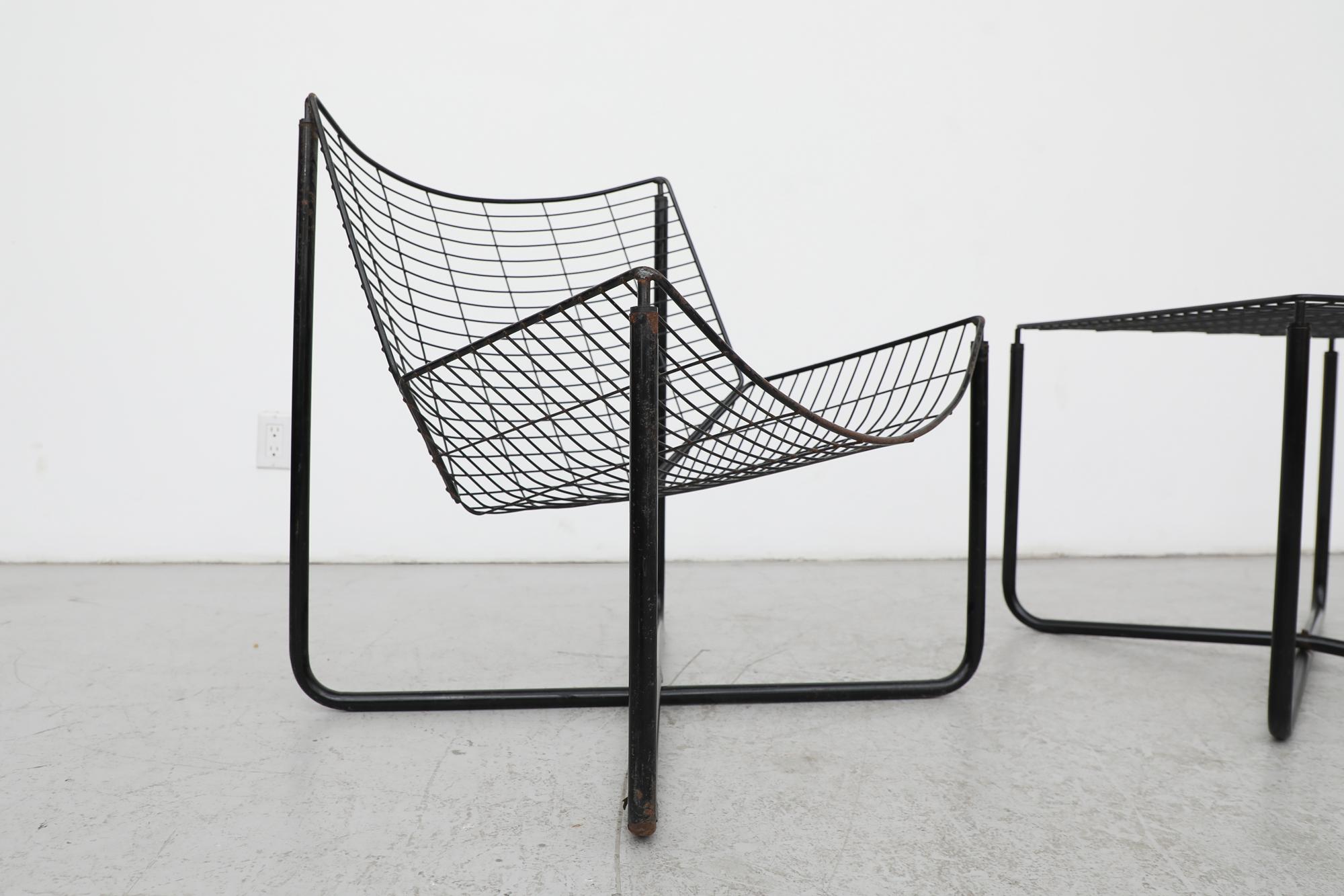 A pair of 'Järpen' easy chairs and side table by Niels Gammelgaard 9