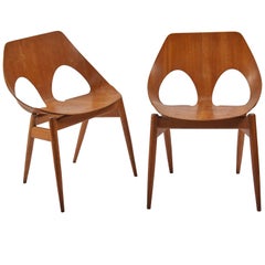 Pair of Jason Stacking Chairs by Carl Jacobs & Frank Guille for Kandya