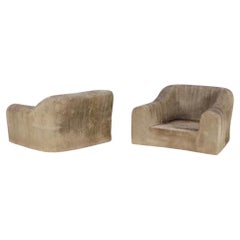 A pair of "Jennifer" lounge chairs designed by Michael Taylor, C 1985.