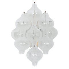 Una coppia di AT&T. Kalmar Tulipan Lampade da parete in vetro, lampade da parete e sconsigliate