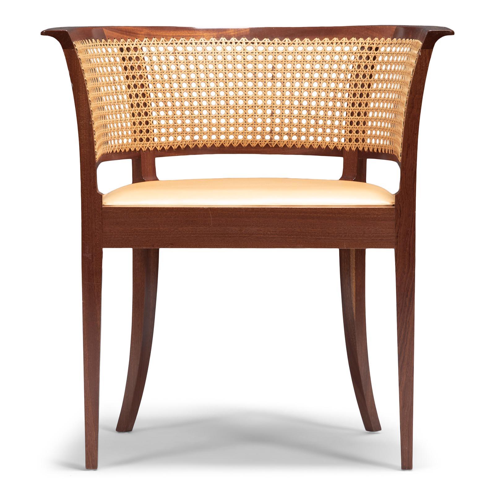 Scandinavian Modern Pair of Kaare Klint Faaborg Chairs For Sale