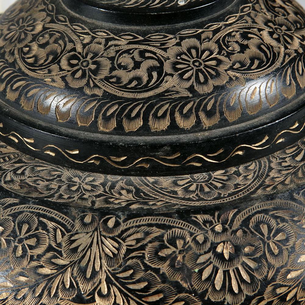 Islamic Pair of Kashmiri Baluster Lamps For Sale