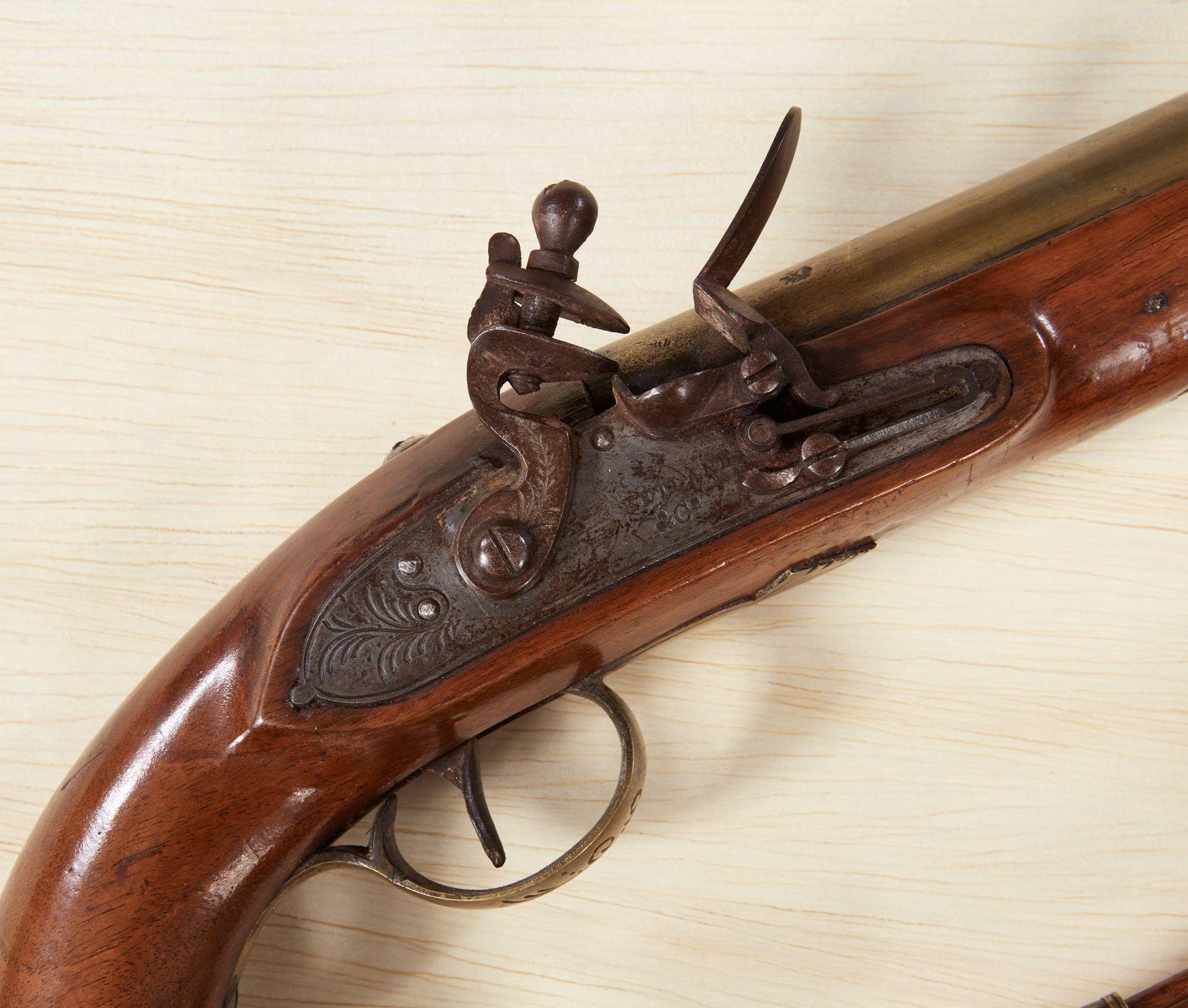 A Pair of Ketland and Co. Flintlock Pistols Inglés en venta