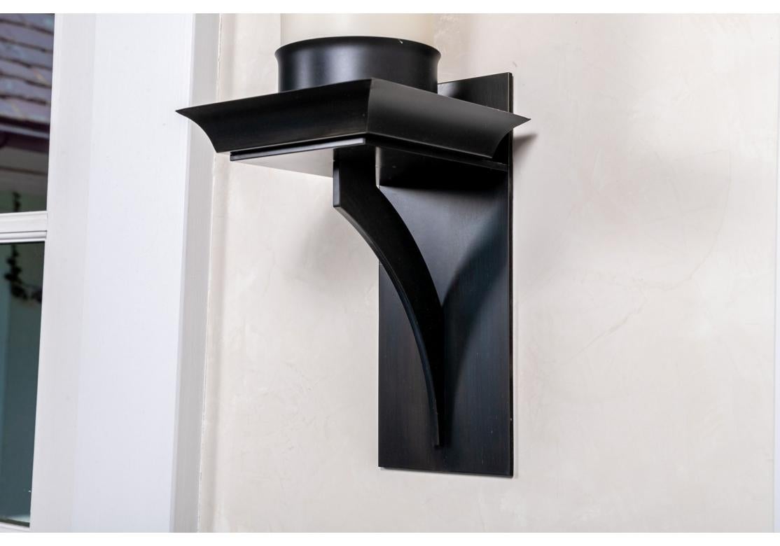 Mid-Century Modern A Pair Of Kevin Reilly’s For Holly Hunt Cellar Sconce For Sale