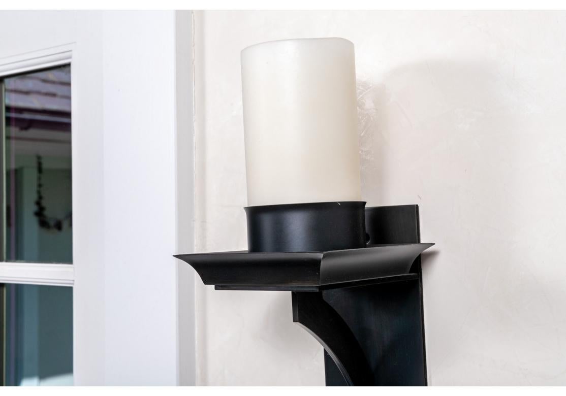 Contemporary A Pair Of Kevin Reilly’s For Holly Hunt Cellar Sconce For Sale