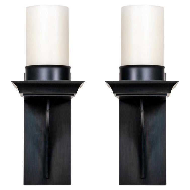 A Pair Of Kevin Reilly’s For Holly Hunt Cellar Sconce