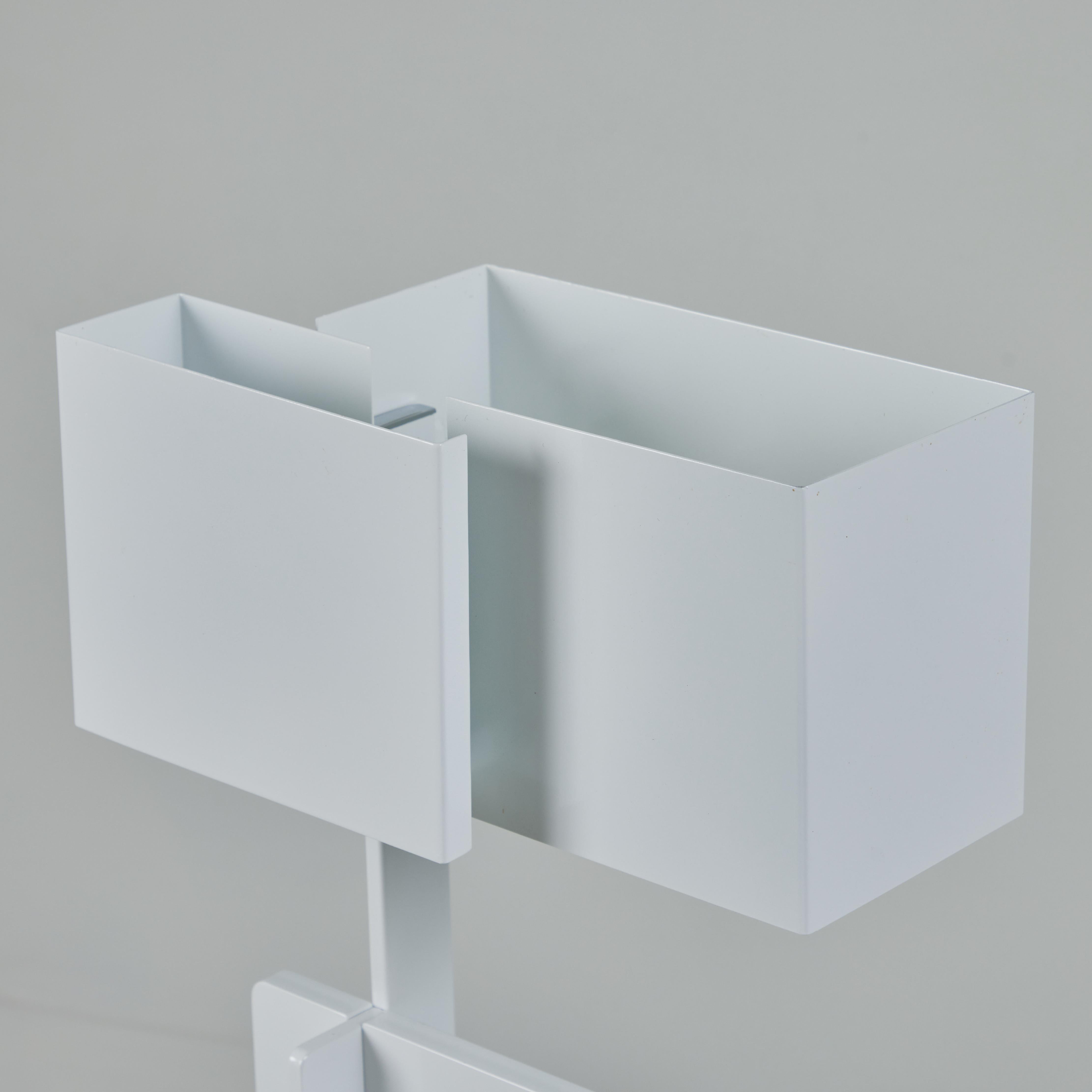 Paire de lampes sculpturales blanches « Kit »  Gaspare Asaro pour Esperia en vente 1