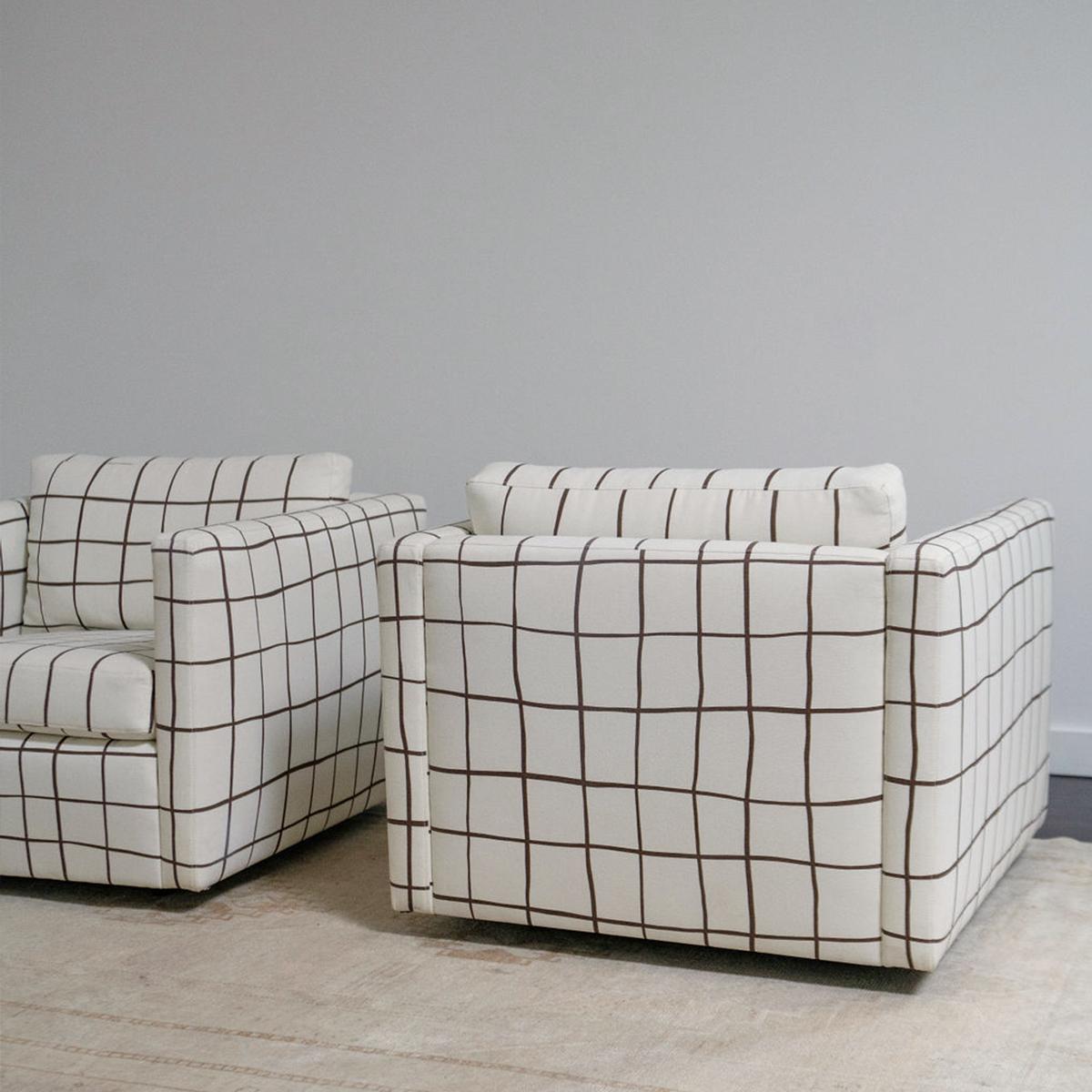 Pareja de sillones Knoll Pfister Club siglo XX en venta
