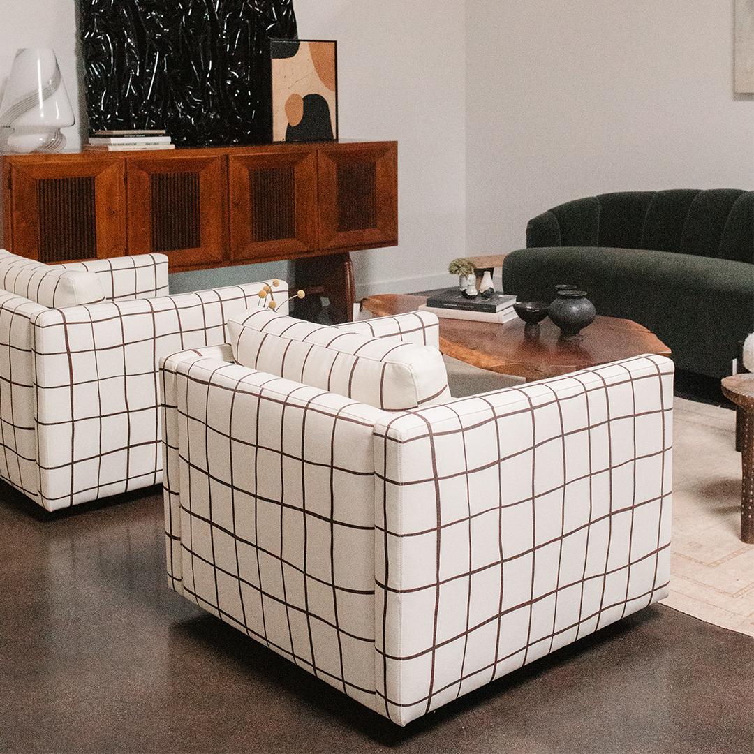 Pareja de sillones Knoll Pfister Club en venta 1