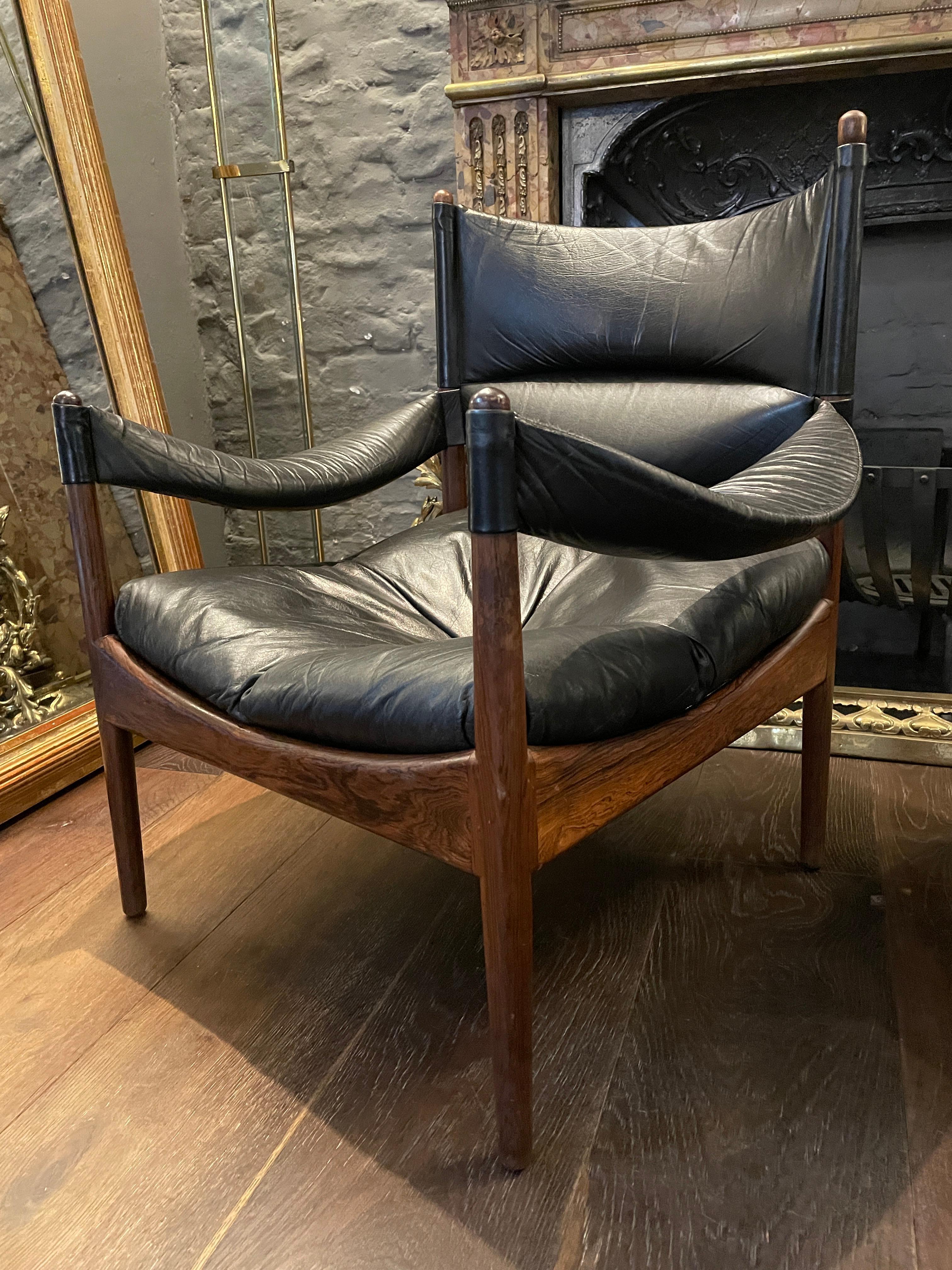 20th Century Pair of Kristain Vedel Modus Lounge Chairs
