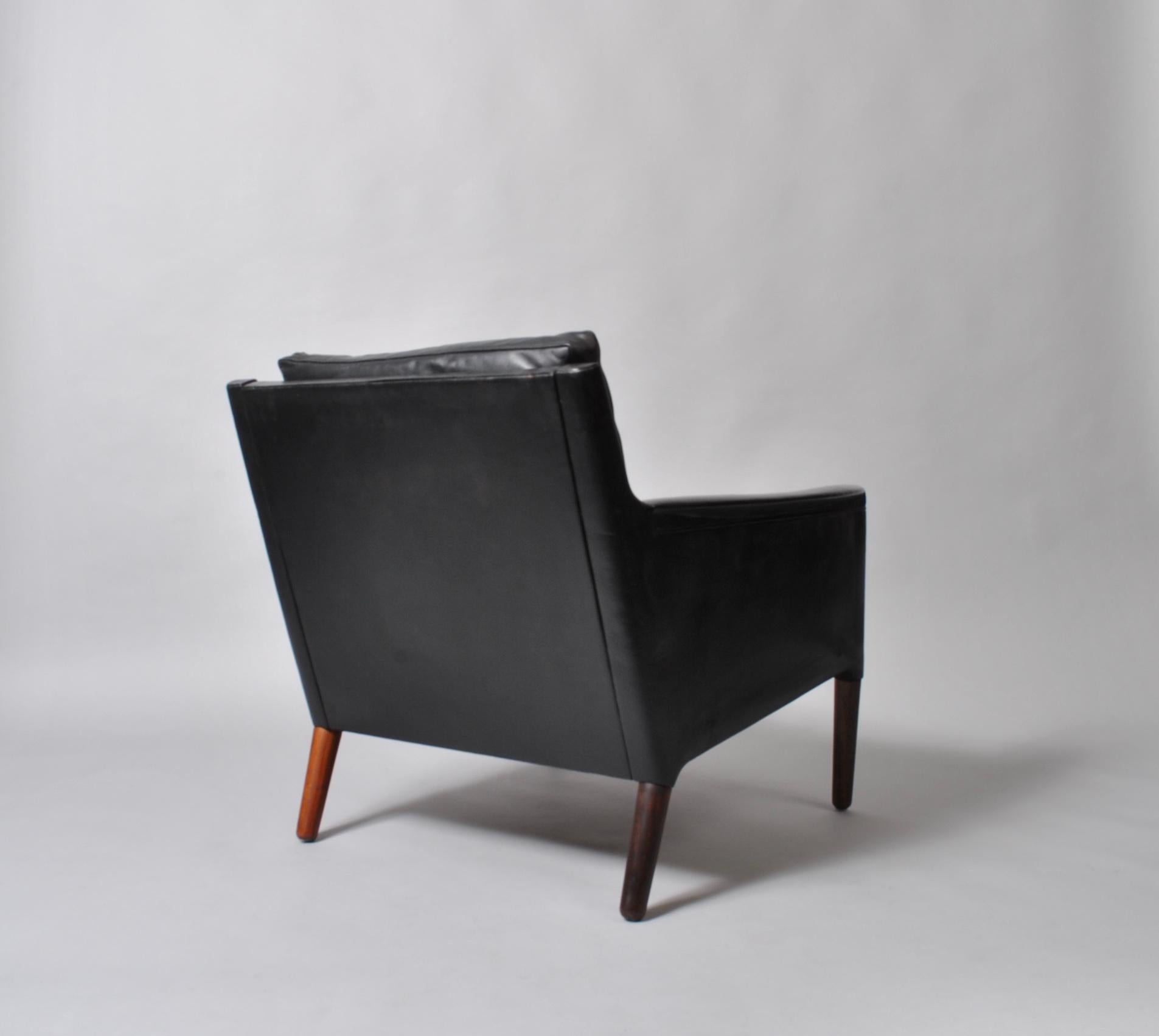 Pair of Kurt Ostervig Model 55 Lounge Chairs In Good Condition In London, GB