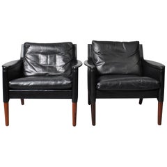 Pair of Kurt Ostervig Model 55 Lounge Chairs