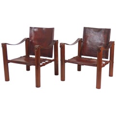 Pair of "Labourdette" Armchairs Attributed to Eileen Gray