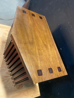 A pair of Lane Tower Suite Nightstands designed by Dave Parmalee 1970's