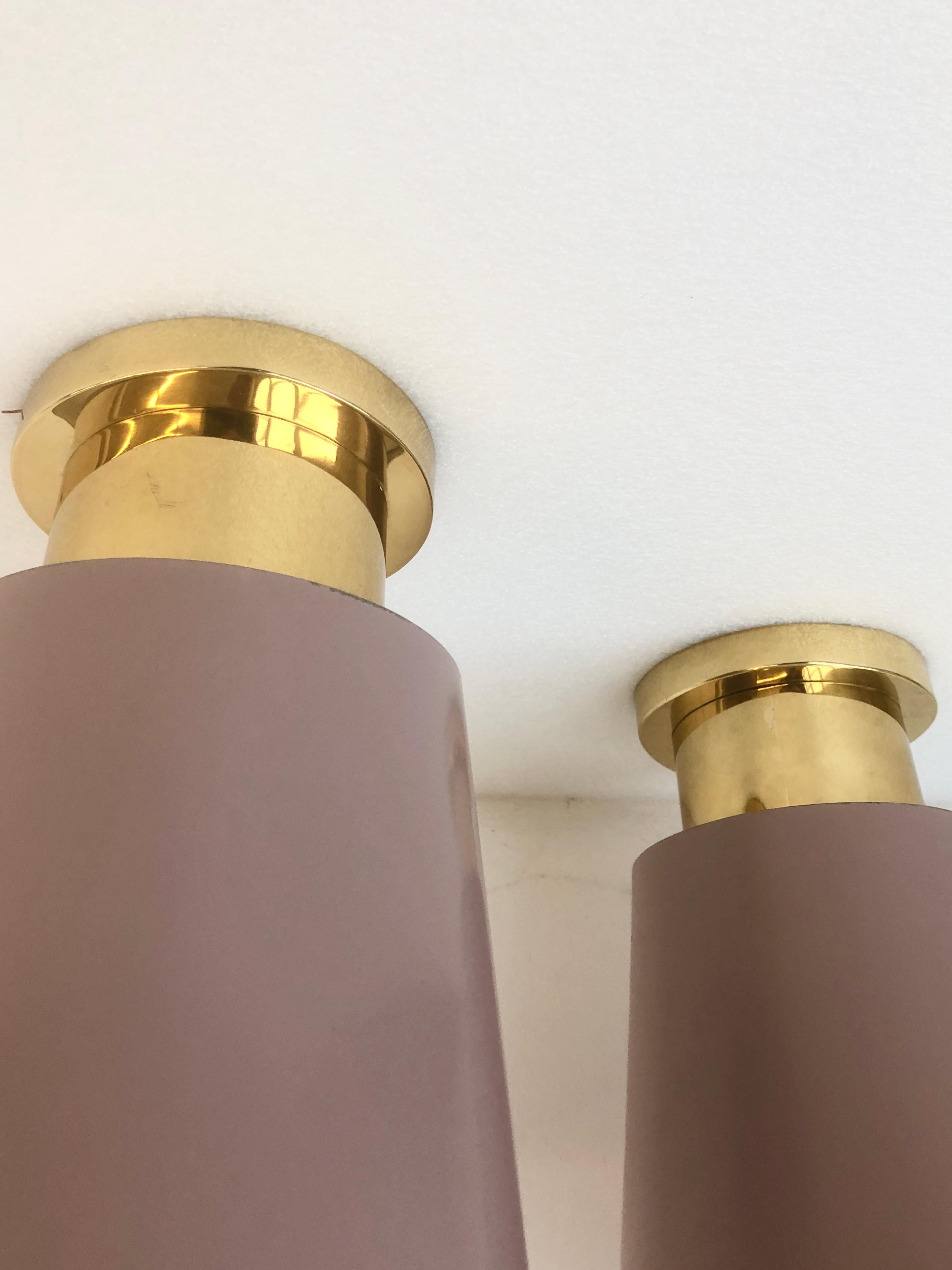 Mid-20th Century A pair of large  ceiling lights by Paavo Tynell, Model 9067 For Sale