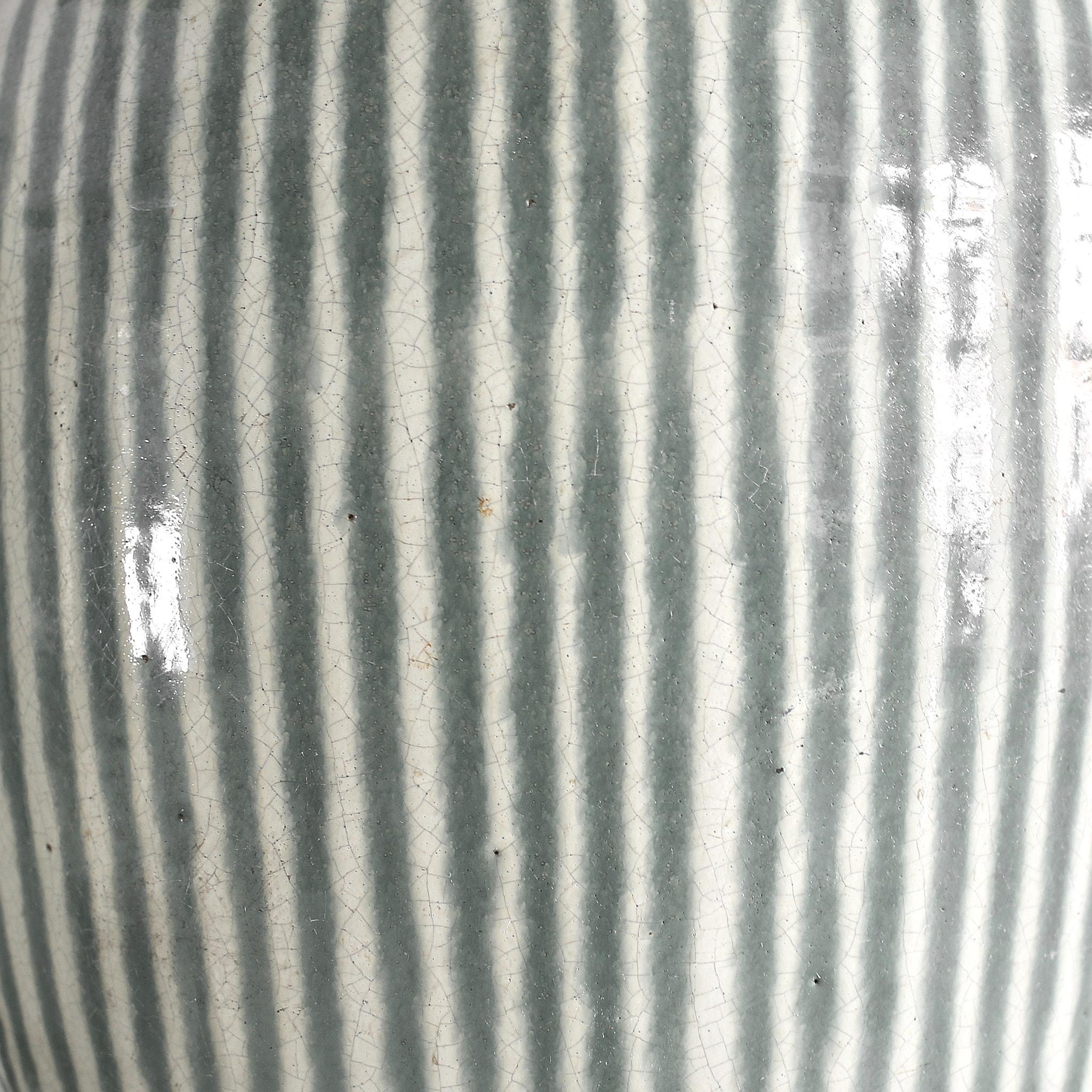 A Pair Of Large Early 20th C. Japanese Ceramic Planters 2