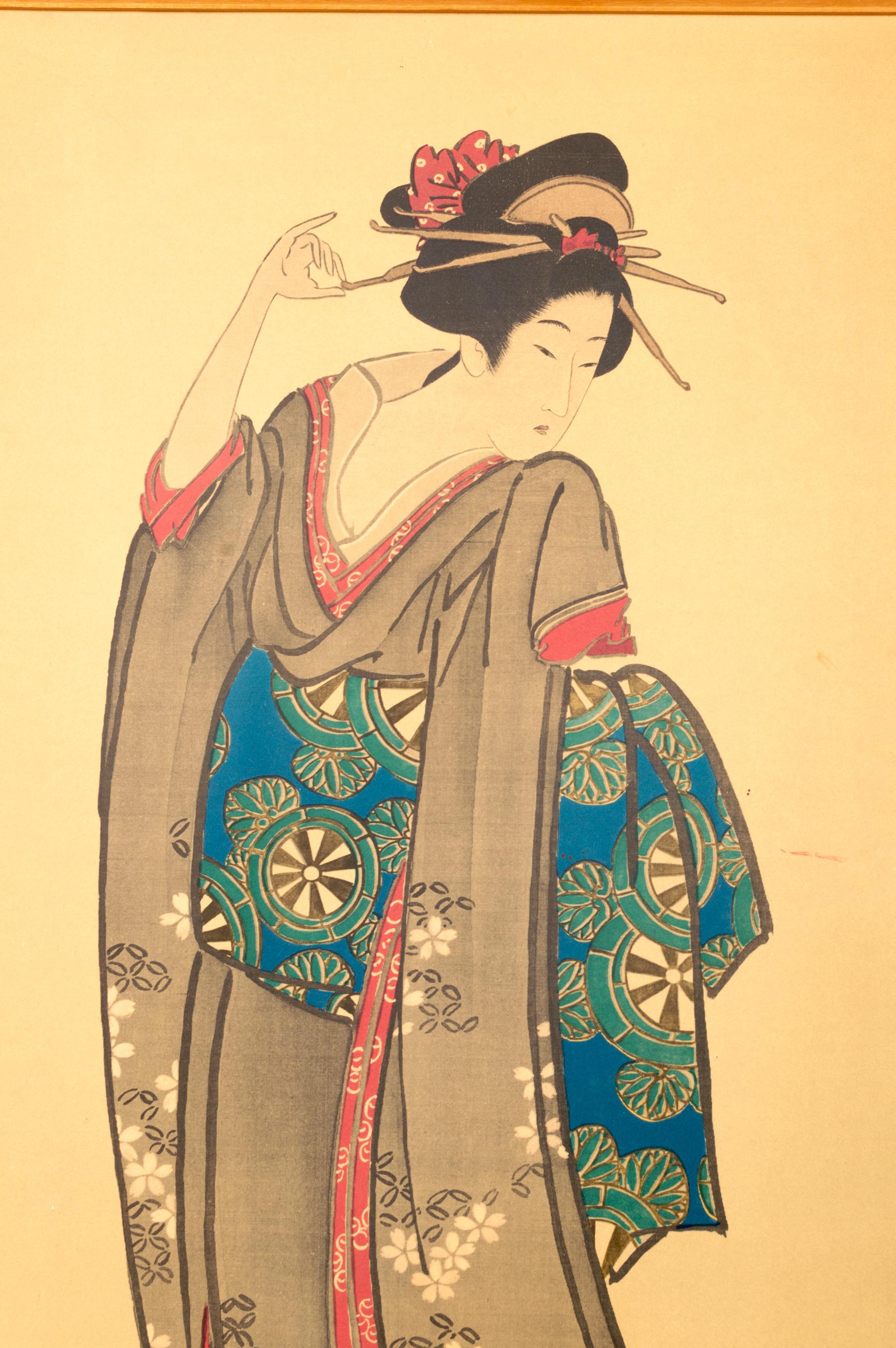 japanese woodblock print artists 20th century