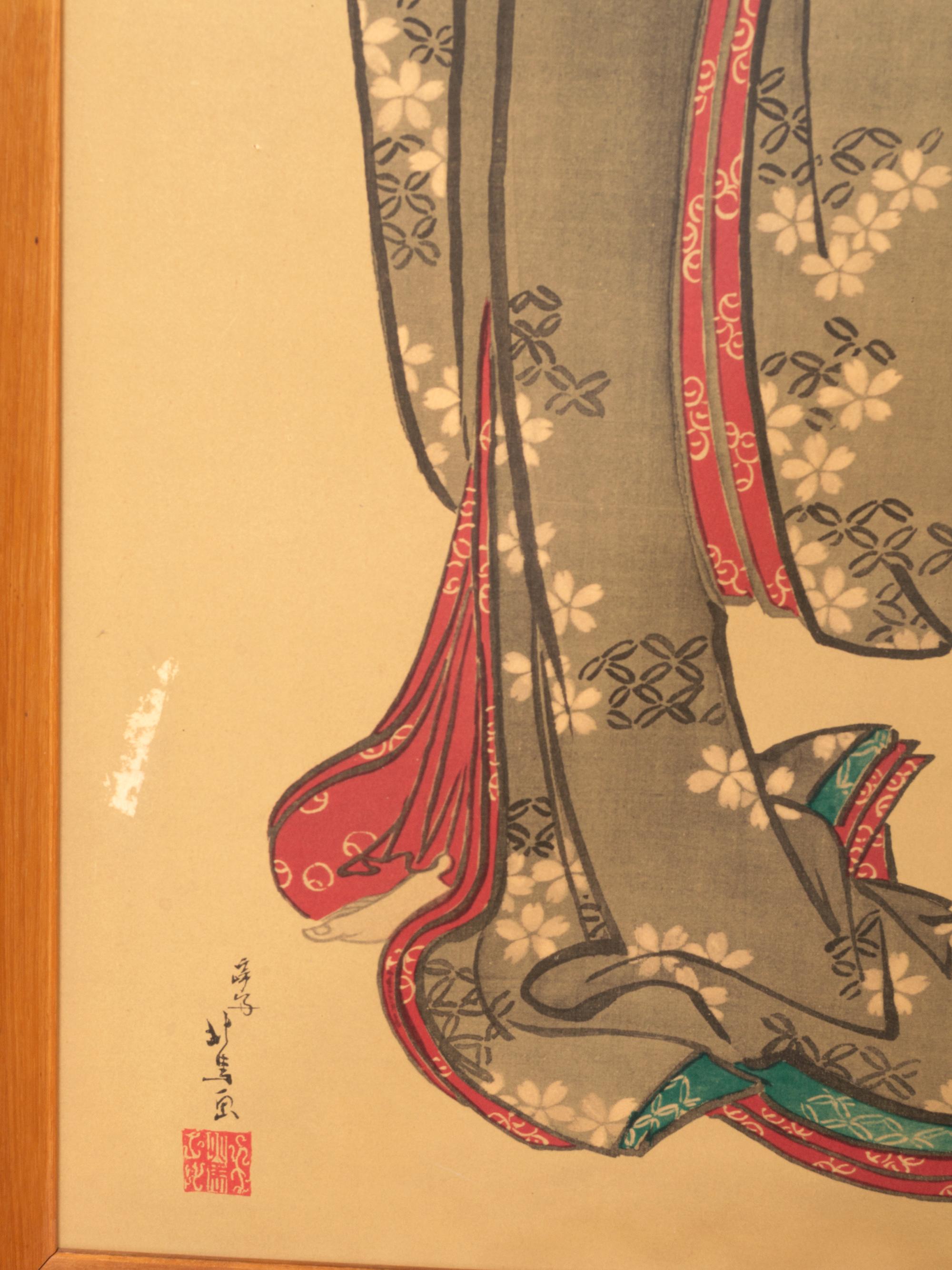 japanese woodblock prints geisha