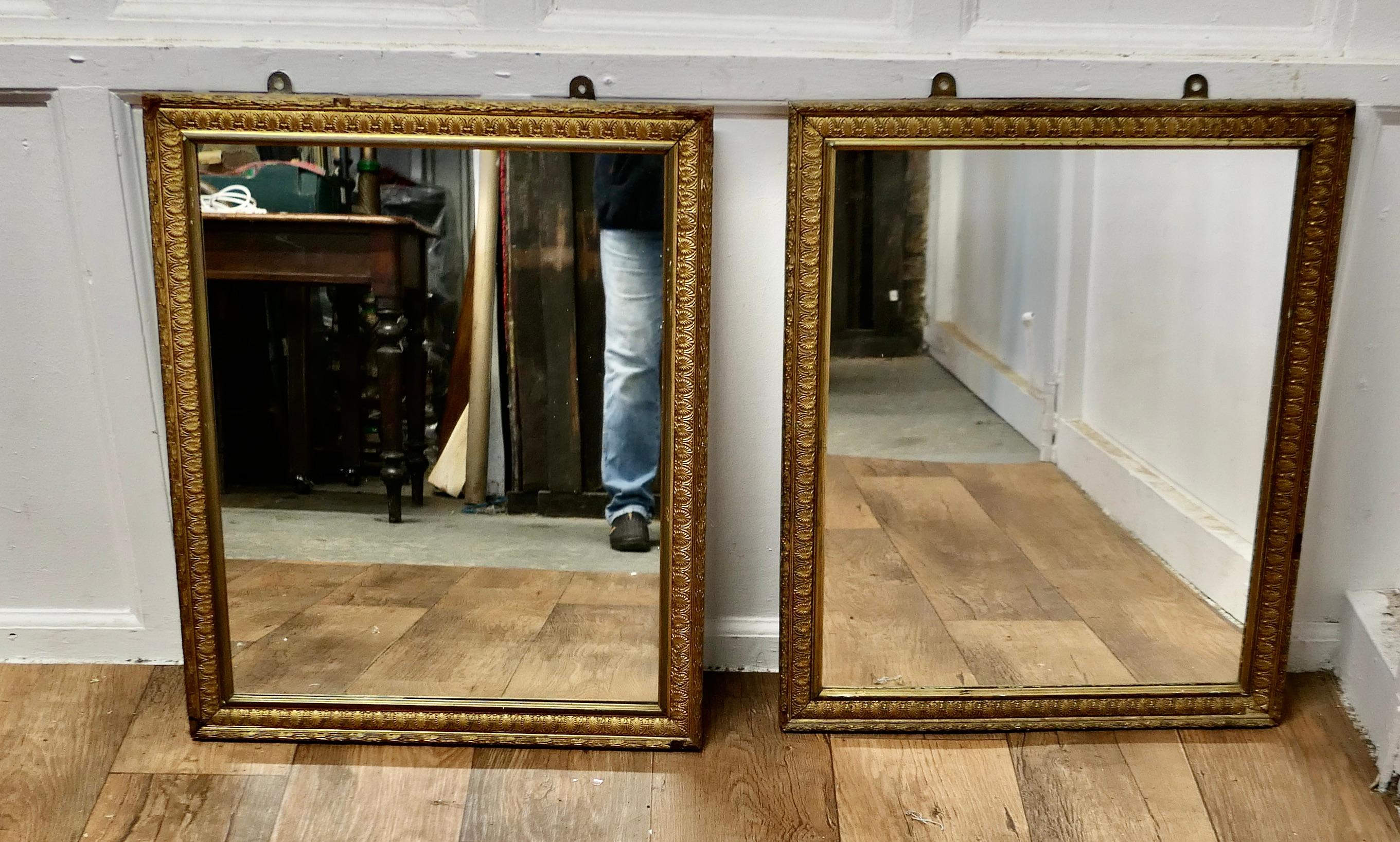 A Pair of Large Gilt Mirrors    In Good Condition In Chillerton, Isle of Wight
