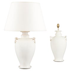 A Pair of Large Italian Amphora Lamps