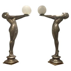 Lámparas de mesa de metal