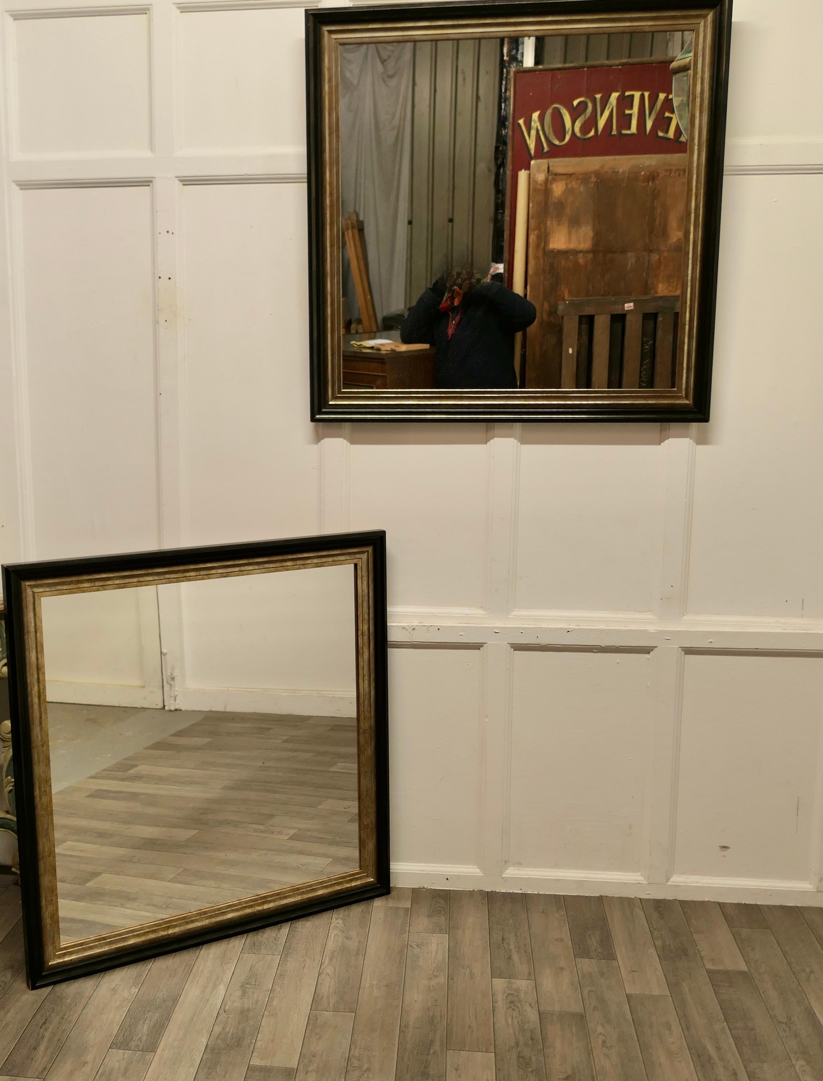20th Century Pair of Large Rectangular Wall Mirrors For Sale