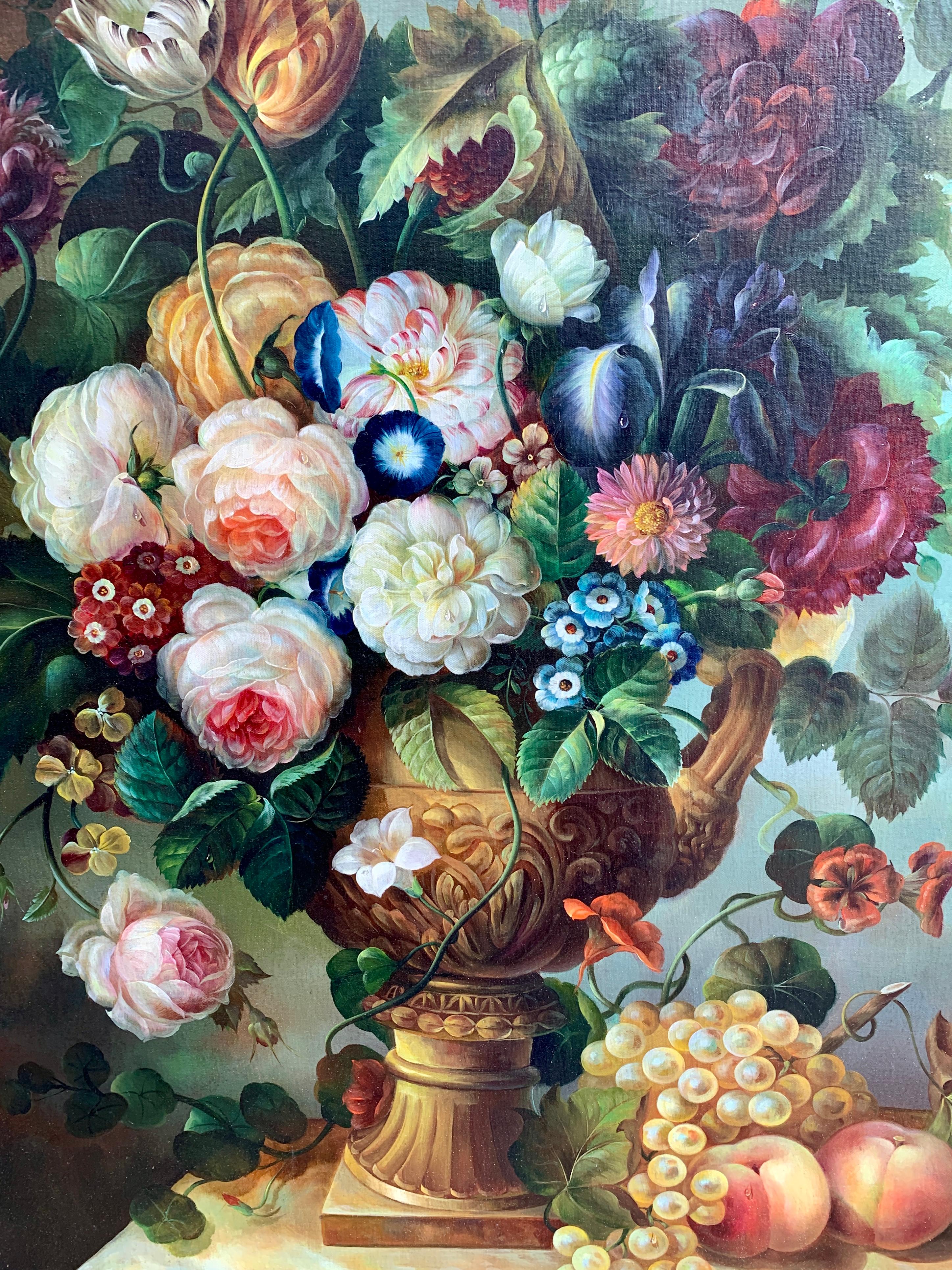 paintings of large flowers