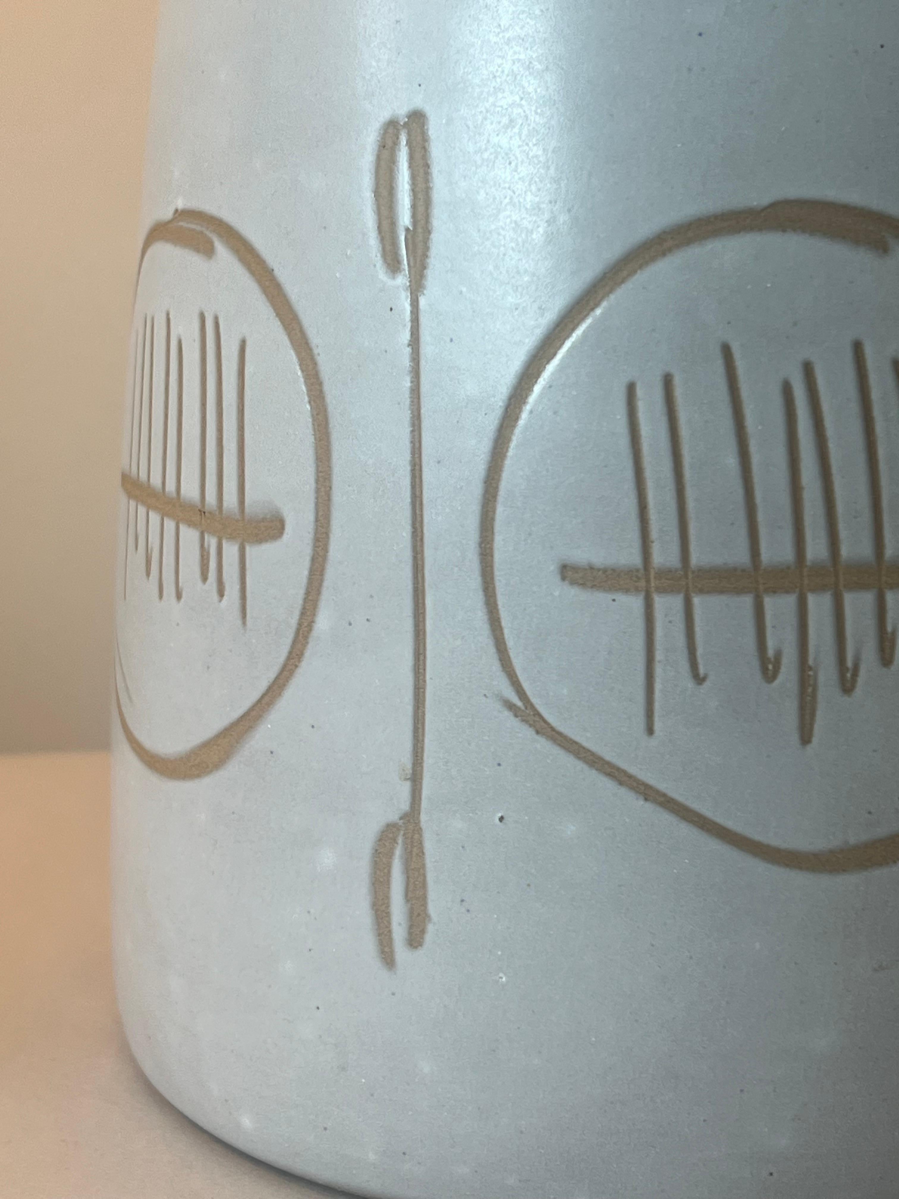 A Pair Of Large Table Lamps By Jane and Gordon Martz Ca' 1960's In Good Condition For Sale In St.Petersburg, FL