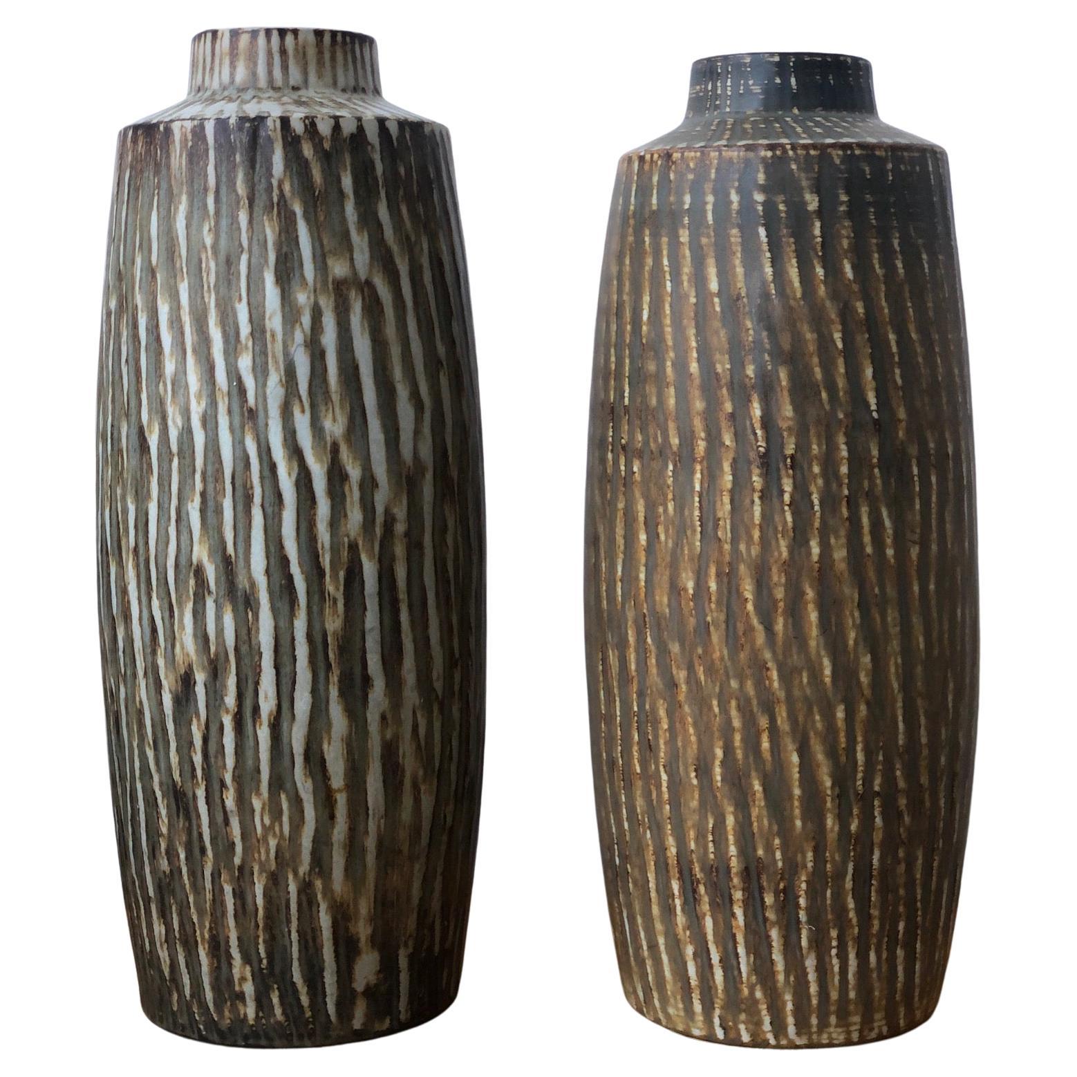 Pair of Large Vase by Gunnar Nylund