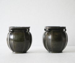 A pair of large vases by Just Andersen