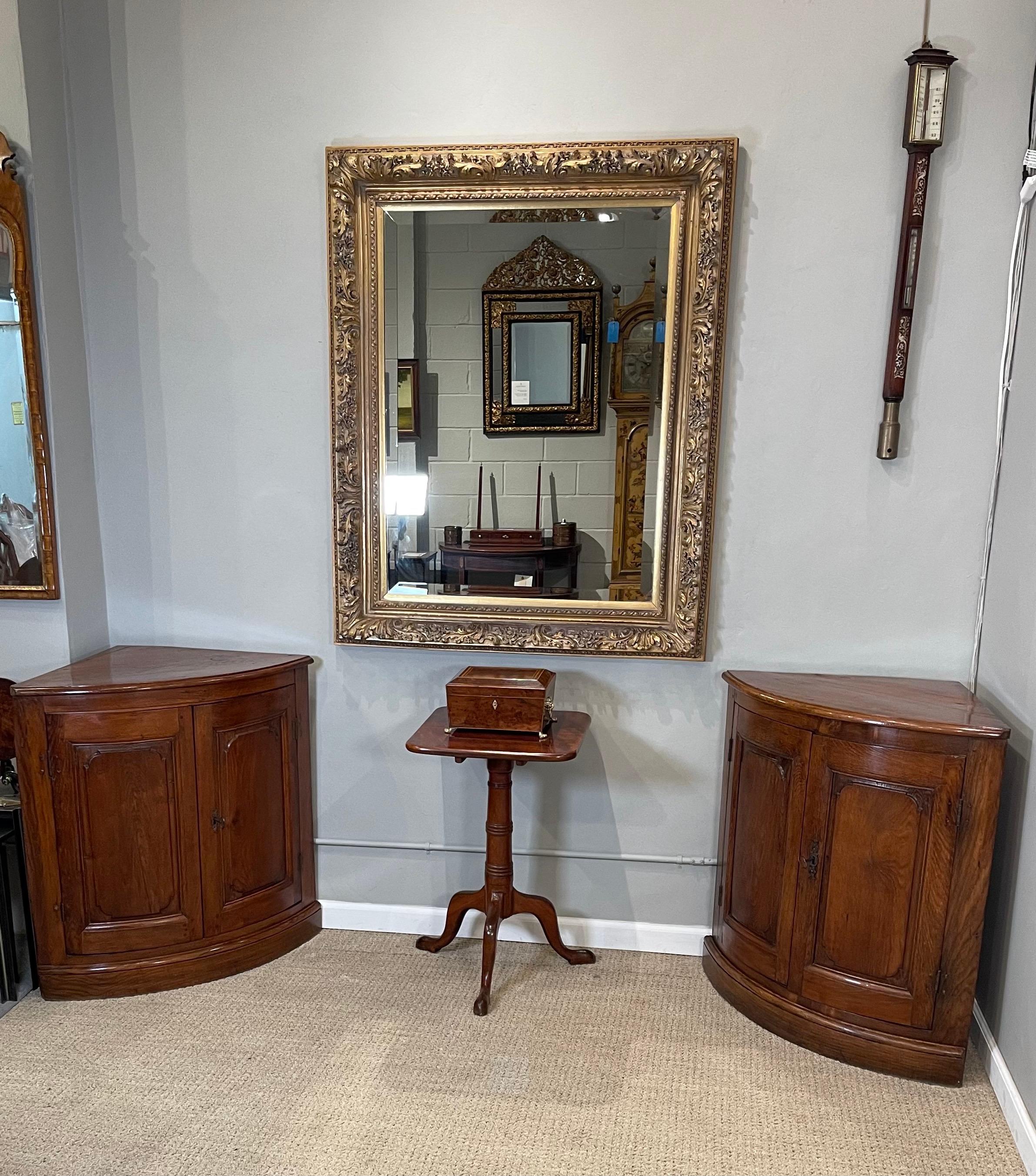 Pair of Late 17th Century Oak Corner Cabinets For Sale 7