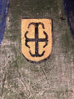 A Pair of Late 17th Early 18th Century Spanish Polychrome Torcheres