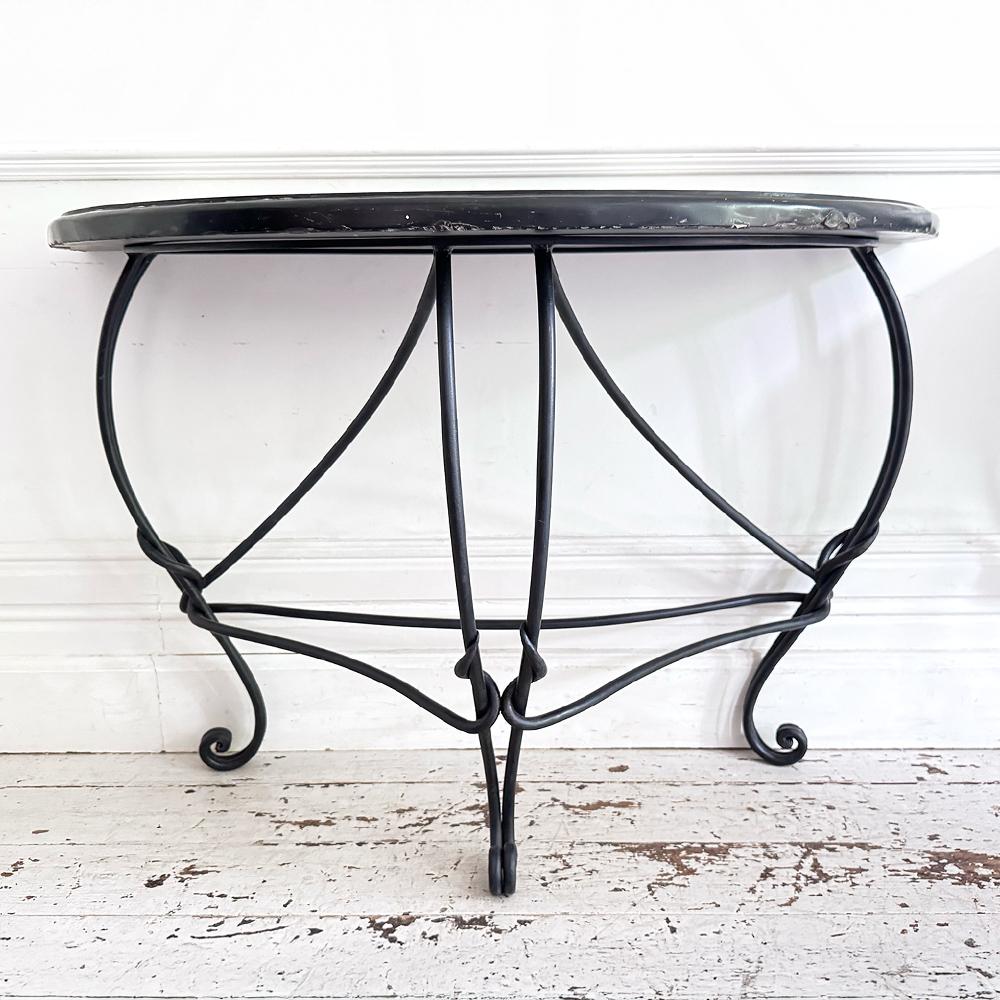A Pair of Late 19th Century Ashford Marble Pietra Dura Console Tables For Sale 8
