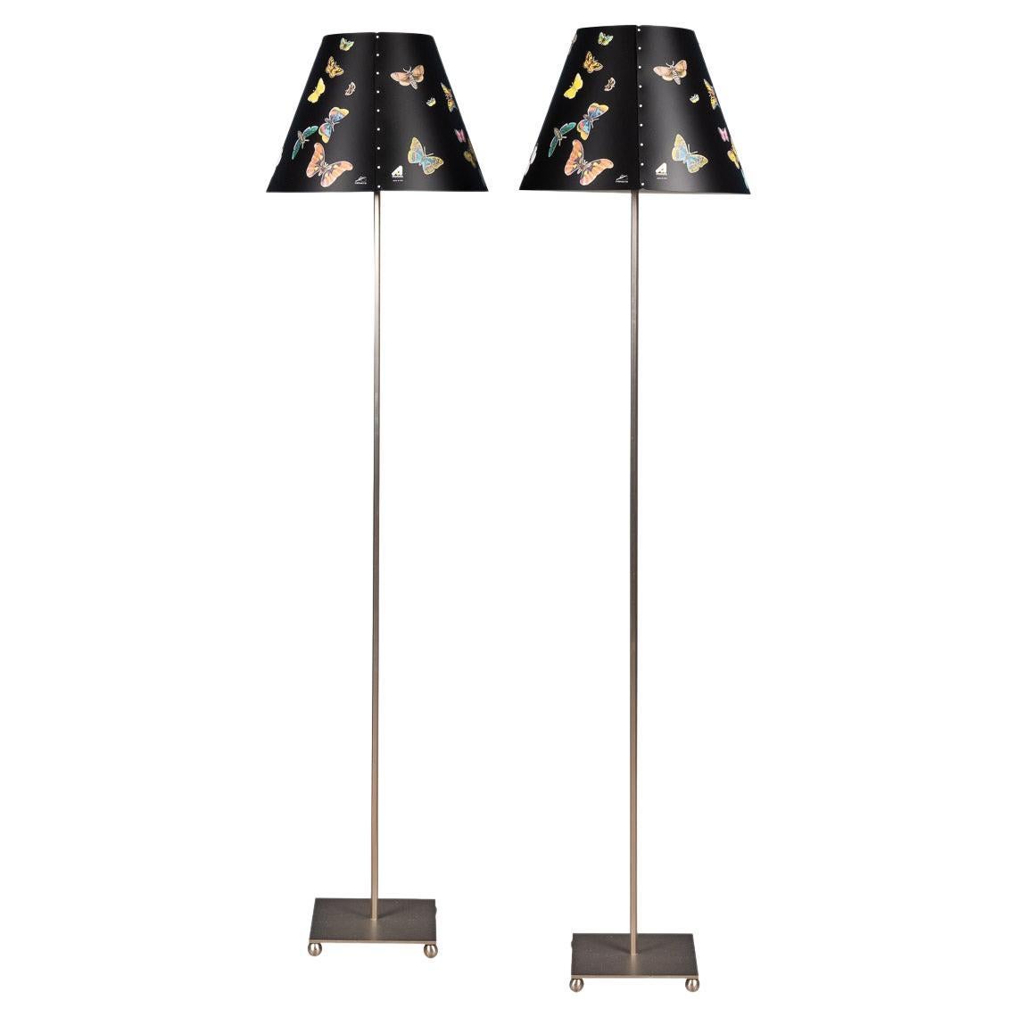 Pair of Late 20th Century Italian Floor Lamps by Fornasetti