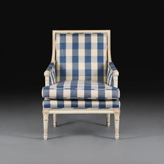 A Pair of Late Nineteenth Century Neoclassical French Fauteuils